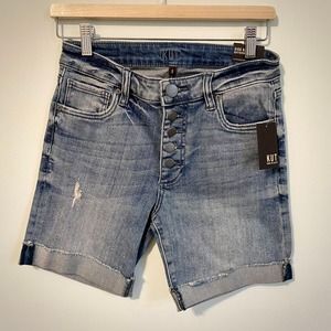 Kut from the Kloth Hi-Rise Boyfriend Short NWT